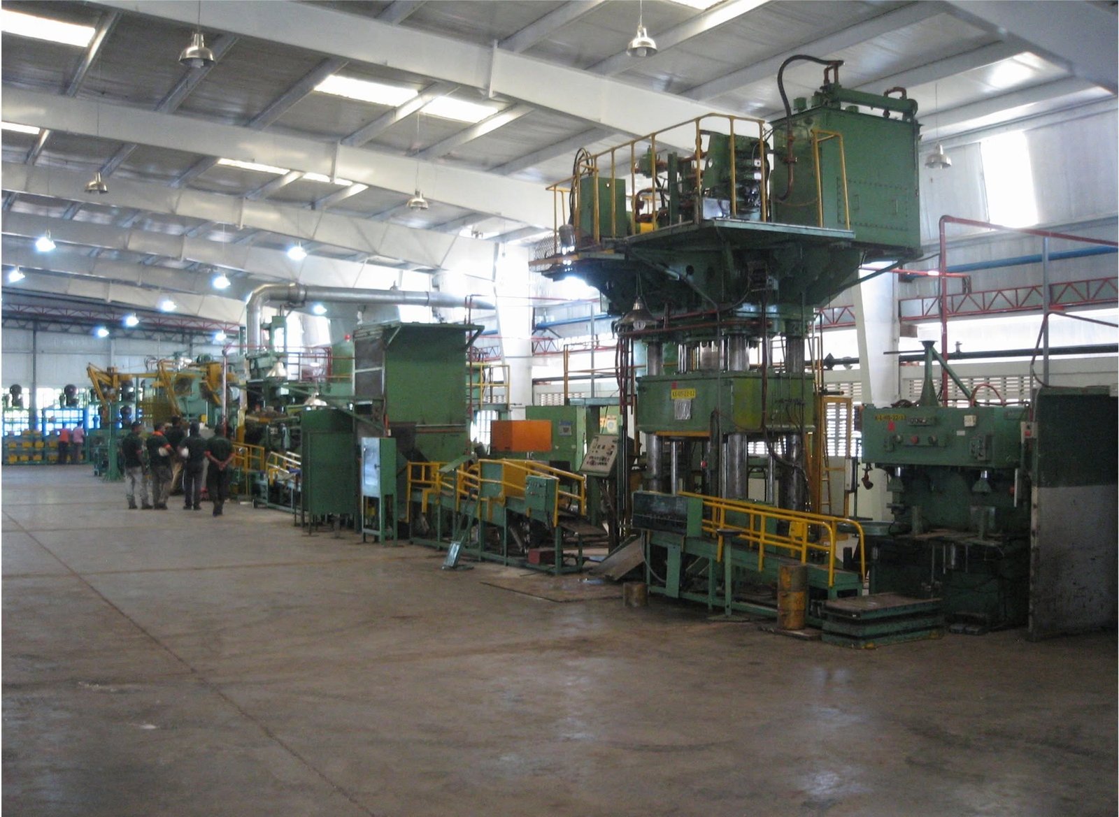 Complete industrial production line developed and maintained by Ishara Engineering